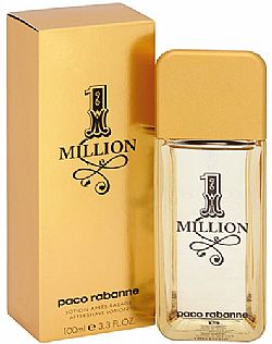 PACO RABANNE 1 MILLION AFTER SHAVE LOTION SPLASH 100ML 