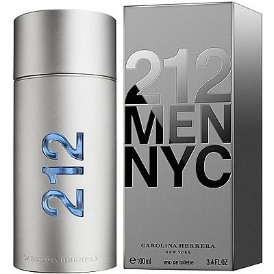 CAROLINA HERRERA 212 EDT 100ML VAPO MEN