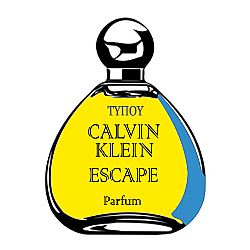 PARFUM OIL ΤΥΠΟΥ CΑLVIN KLΕIN-ΕSCAPE WOMEN 20ML
