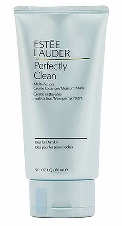 ESTEE LAUDER PERFECTLY CLEAN CREME CLEANSER/PURIFYING MASK DRY SKIN 150ML