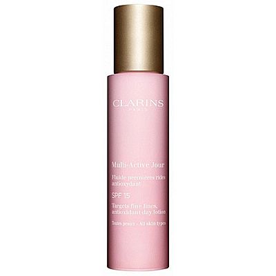 CLARINS MULTI-ACTIVE JOUR FLUIDE SPF15 ALL SKIN TYPES 50ML