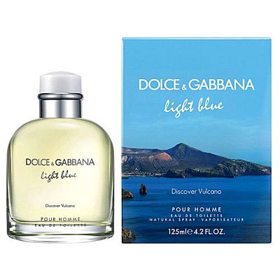 D&G LIGHT BLUE DISCOVER VULCANO EDT 125ML VAPO MEN