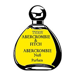 PERFUME OIL ΤΥΠΟΥ ABERCROMBIE & FITCH-ABERCROMBIE Nο8 WOMEN 20ML