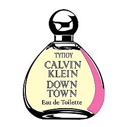 EAU DE TOILETTE ΤΥΠΟΥ CALVIN KLEIN-DOWN TOWN WOMEN 100ML