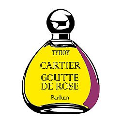 PARFUM OIL ΤΥΠΟΥ CARTIER-GOUTTE DΕ ROSE WOMEN 20ML