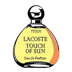 EAU DE PARFUM ΤΥΠΟΥ LACOSTE-TOUCH OF SUΝ WOMEN 100ML