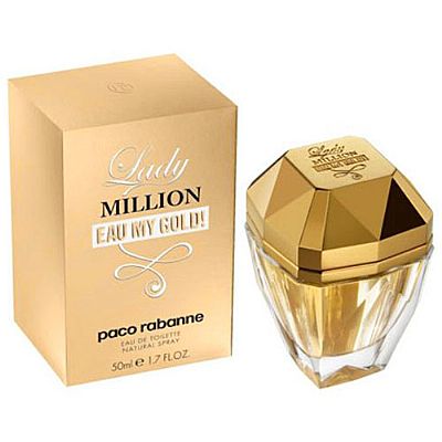 PACO RABANNE LADY MILLION EAU MY GOLD EDT 50ML VAPO WOMEN