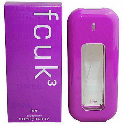 FCUK 3 (THREE) EDT 100ML VAPO WOMEN