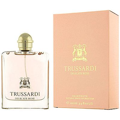 TRUSSARDI DELICATE ROSE EDT 100ML VAPO WOMEN