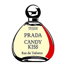 EAU DE TOILETTE ΤΥΠΟΥ PRADA-CANDY KISS WOMEN 100ML