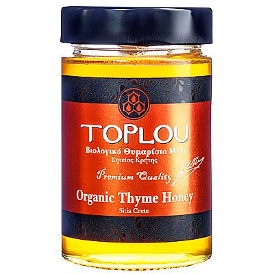 Organic Thyme Honey Toplou 250gr