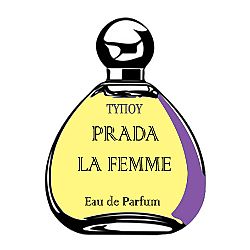 EAU DE PARFUM ΤΥΠΟΥ PRADA-LA FEMME WOMEN 100ML