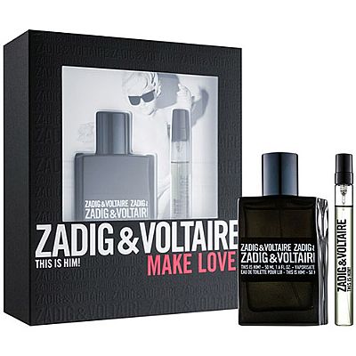 ZADIG & VOLTAIRE THIS IS HIM MAKE LOVE EDT 50ML VAPO + EDT 10ML VAPO MEN (SET)