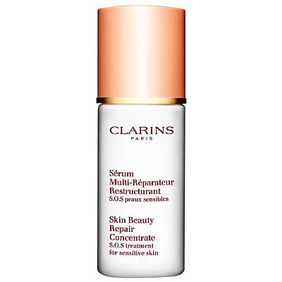 CLARINS SERUM DOUCEUR MULTI-REPARATEUR RESTRUCTURANT SOS TREATMENT FOR SENSITIVE SKIN 15ML