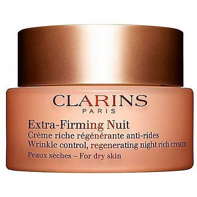 CLARINS EXTRA-FIRMING NUIT CREME RICHE REGENERANTE ANTI-RIDES DRY SKIN 50ML