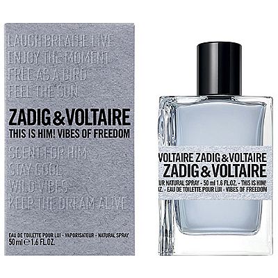 ZADIG & VOLTAIRE THIS IS HIM VIBES OF FREEDOM EDT 50ML VAPO WOMEN