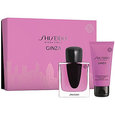 SHISEIDO GINZA EDP 50ML VAPO + PERFUMED BODY LOTION 50ML WOMEN (SET)