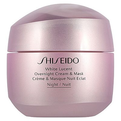 SHISEIDO WHITE LUCENT OVERNIGHT CREAM & MASK 75ML