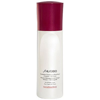 SHISEIDO COMPLETE CLEANSING MICROFOAM CLEANSE + REMOVE ALL SKIN TYPES 180ML