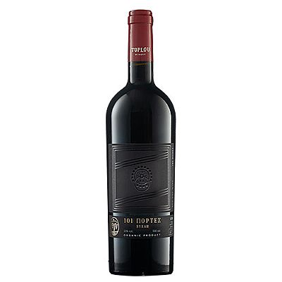 101 Πόρτες - Βιολογικός Οίνος Ερυθρός Ξηρός Syrah 750ml - Κτήμα Τοπλού