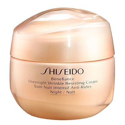 SHISEIDO BENEFIANCE OVERNIGHT WRINKLE RESISTING CREAM 50ML