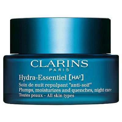 CLARINS HYDRA-ESSENTIEL HA² MOISTURIZING NIGHT CREAM ALL SKIN TYPES 50ML