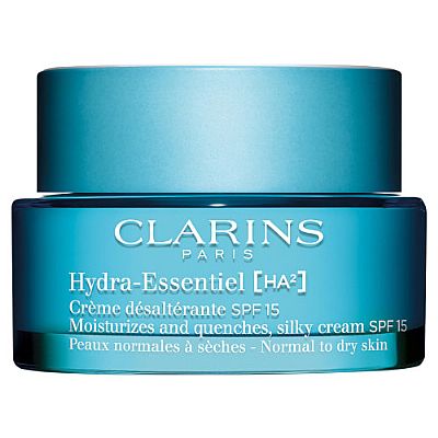 CLARINS HYDRA ESSENTIEL HA² MOISTURIZING DAY CREAM SPF15 NORMAL TO DRY SKIN 50ML