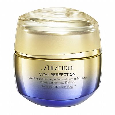 SHISEIDO VITAL PERFECTION UPLIFTING AND FIRMING ADVANCED CREAM ENRICHED 50ML