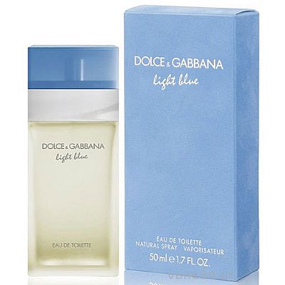 D&G LIGHT BLUE EDT 50ML VAPO WOMEN