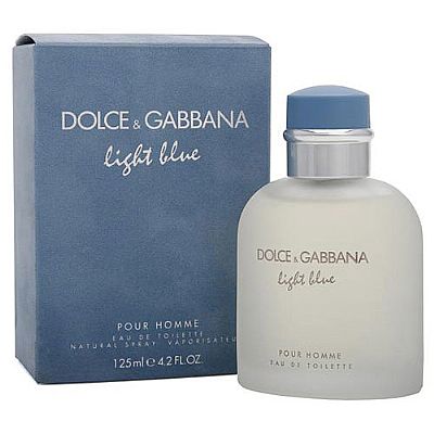 D&G LIGHT BLUE EDT 125ML VAPO MEN